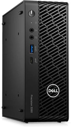 Dell Precision 3260 Compact Workstation Desktop (2022) | Core i7-13700 - 512GB SSD Hard Drive - 32GB RAM | 24 cores @ 5.2 GHz Win 11 Pro Black (Renewed) in Kuwait