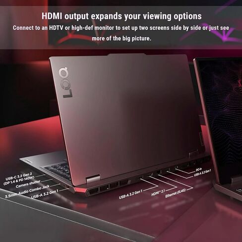 كمبيوتر محمول للألعاب Lenovo LOQ RTX 5060، شاشة 15.6 بوصة FHD 144 هرتز، AMD Ryzen 7 250، ذاكرة الوصول العشوائي DDR5 سعة 16 جيجابايت، 1 تيرابايت PCIe M.2 SSD، لوحة مفاتيح بإضاءة خلفية، لوحة مفاتيح رقمية، Wi-Fi 6، Windows 11 Home، رمادي in Kuwait