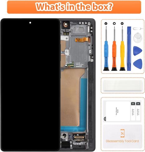 AMOLED LCD لشاشة Samsung S25 Ultra 5G بديلة لشاشة Samsung S25 Ultra LCD S938B أجزاء إصلاح مجموعة التحويل الرقمي التي تعمل باللمس مع إطار (مع وظيفة بصمة الإصبع) (أسود تيتانيوم) in Kuwait