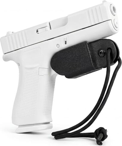 حافظة حماية الزناد من REXTECH مع احتفاظ قابل للتعديل، تناسب Glock 19/17/ 19X / 23/26، تناسب Glock 43X MOS / 43X / G43 / G42، Sig P365 / P365X / P365XL / P365 X Macro، بناء عالي التحمل، أسود in Kuwait