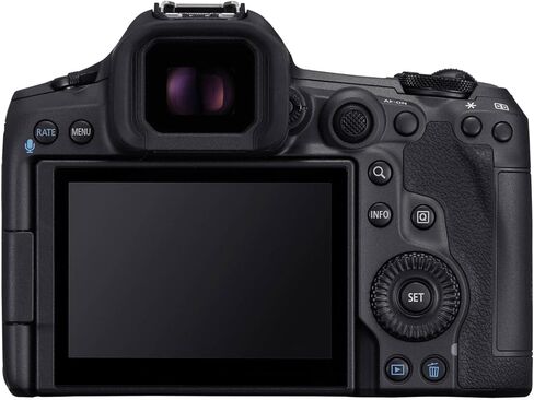 كاميرا Canon EOS R5 Mark II بدون مرآة مع + SanDisk Extreme Pro سعة 128 جيجابايت + بطارية بديلة إضافية + حقيبة حمل الكاميرا والمزيد (حزمة مكونة من 17 قطعة) (متجددة) in Kuwait