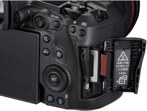 كاميرا Canon EOS R5 Mark II بدون مرآة مع RF 24-105mm f/4-7.1 is STM + RF 75-300mm f/4-5.6 + 420-800mm f/8 عدسة Telephoto + SanDisk Extreme Pro 128GB + بطارية إضافية (حزمة 27 قطعة) (متجددة) in Kuwait