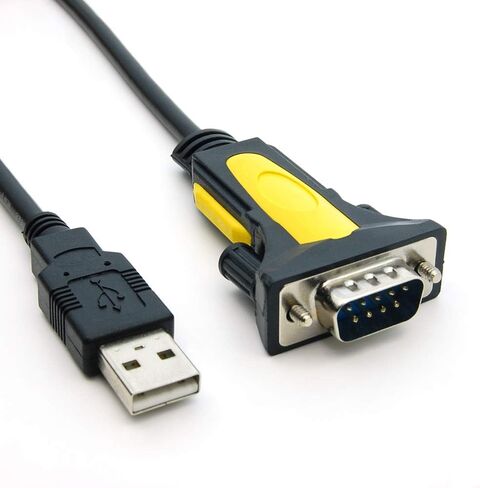 USB to RS232 Serial Adapter DB9-Male/Thumbscrew, Prolific Chipset, 2 Pack in Kuwait