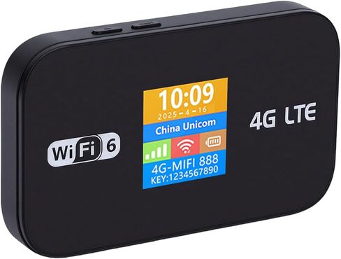 Vikye 4G موبايل هوت سبوت كفاءة LTE راوتر لاسلكي للسفر 3000mAh عمر البطارية الطويل المحمولة in Kuwait