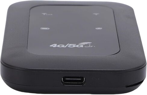 Sorandy 4G LTE Mobile Hotspot, 300Mbps Portable WiFi Router, Travel Router with SIM Card Slot & 2100mAh Battery, Ideal for Travel, Supports 10 Devices in Kuwait