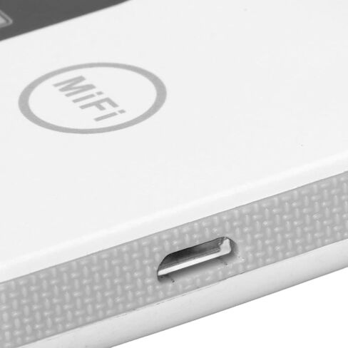 Naroote 4G LTE Mobile WiFi Hotspot، راوتر WiFi محمول، نقطة اتصال 4G LTE مع فتحة بطاقة SIM لـ 10 مستخدمين وإنترنت عالي السرعة، مثالي لأوروبا وآسيا وأفريقيا والشرق الأوسط in Kuwait
