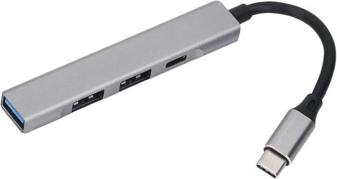 محور USB A C، محور USB 7 في 1 من الألومنيوم، محور USB مع 1 USB A 3.0، 2 USB 2.0 ومنافذ نوع C للكمبيوتر الشخصي والهواتف المحمولة والكمبيوتر اللوحي، ومقسم محطة إرساء USB C in Kuwait