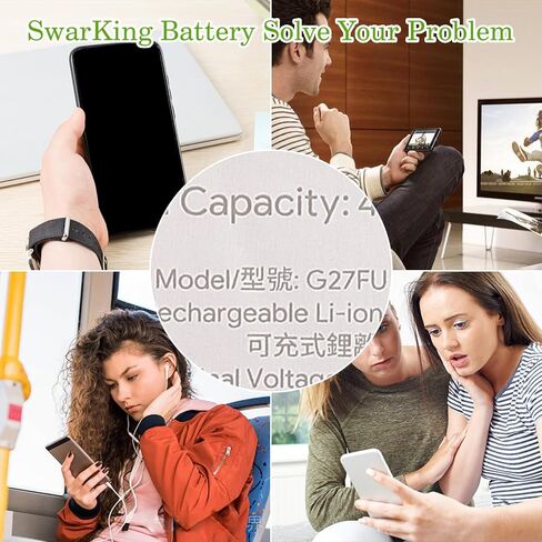 Replacement Battery G27FU Compatible with Google Pixel 5 with Tools in Kuwait