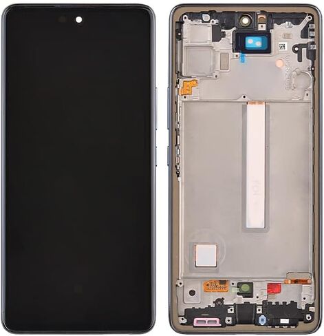 محول رقمي لشاشة LCD OLED OEM + محول رقمي لشاشة اللمس + إطار بديل لهاتف Samsung Galaxy A53 5G SM-A536 A536 USA (أسود) in Kuwait