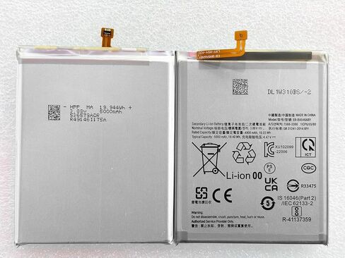 5000mAh EB-BA546ABY Replacement Battery Compatible with Samsung Galaxy A54 5G A34 5G SM-A546V SM-A546U SM-A546B SM-A546E SM-A5460 SM-A546M SM-A346E SM-A346B SM-A346M SM-A3460 3.88V in Kuwait