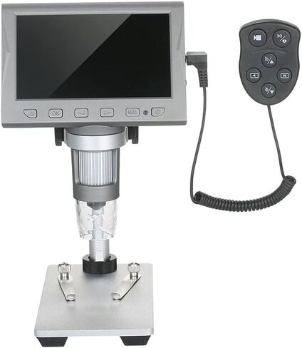 Lab Microscope 4.5-inch LCD Microscope Magnifier with Remote Control 1200X Magnification in Kuwait
