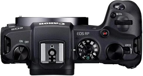 كاميرا Canon EOS RP بدون مرآة مع + SanDisk Ultra سعة 128 جيجابايت + بطارية بديلة إضافية + حقيبة حمل الكاميرا والمزيد (حزمة مكونة من 14 قطعة) (متجددة) in Kuwait