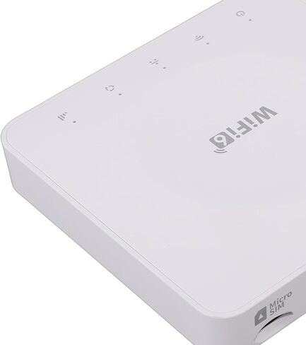 Aramox 4G CPE Wireless Router, ABS Portable Device with Dual LAN Slot, 300MBPS Hotspot for Travel and Office Use in Kuwait