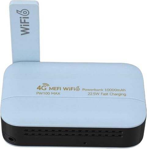Rengue Portable Router, 300Mbps 5G LTE Mobile Hotspot, 10000MAH Battery, Perfect for Travel and Camping in Kuwait