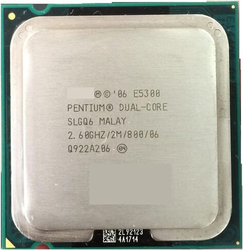 جهاز الكمبيوتر الشخصي معالج IP E5300 ثنائي النواة وحدة المعالجة المركزية LGA 775 2 يعمل بشكل صحيح سطح المكتب in Kuwait