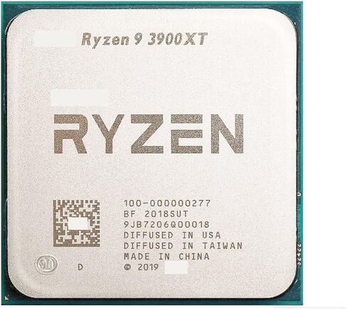 معالج وحدة المعالجة المركزية R 9 3900XT R9 3.8 جيجا هرتز اثني عشر نواة وأربعة وعشرين خيطًا 100-000000277 مقبس AM4 in Kuwait