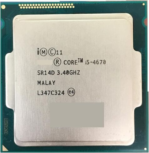 PC Computer c I5-4670 I5 4670 Processor Quad-Core LGA1150 Desktop CPU 2 Working Properly in Kuwait