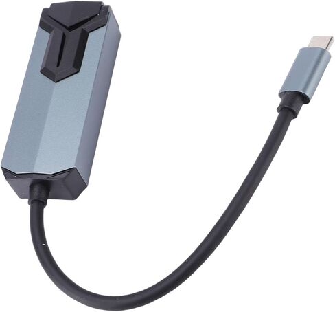 محول Qinlorgo USB C إلى Ethernet، دونجل إيثرنت 2.5 جيجا، محول RJ45 إلى USB C مع التوصيل والتشغيل، مثالي لأجهزة OS X وiOS 3 و4 و5 in Kuwait