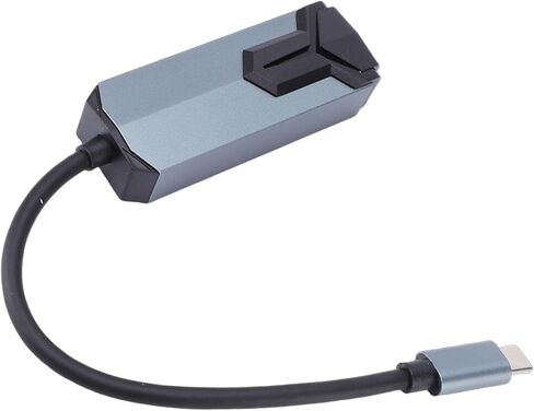 محول Qinlorgo USB C إلى Ethernet، دونجل إيثرنت 2.5 جيجا، محول RJ45 إلى USB C مع التوصيل والتشغيل، مثالي لأجهزة OS X وiOS 3 و4 و5 in Kuwait
