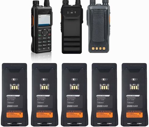 (5 قطع) بطارية بديلة 2600 مللي أمبير 7.4 فولت متوافقة مع Hyt-era HP600 HP602 HP605 HP680 HP682 HP685 Walkie Talkie، تناسب BL2002 BP2002 in Kuwait
