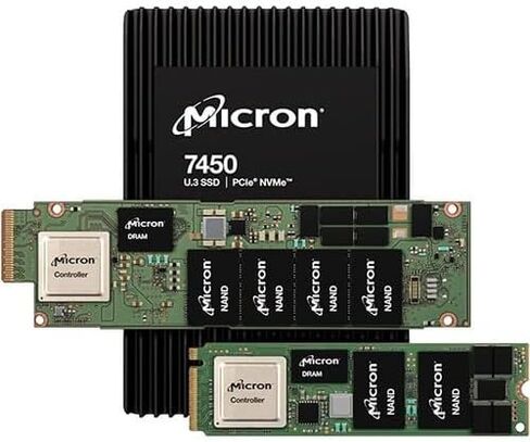 SSD Micron 7450 MAX U.3 3200GB PCIe Gen4x4 in Kuwait