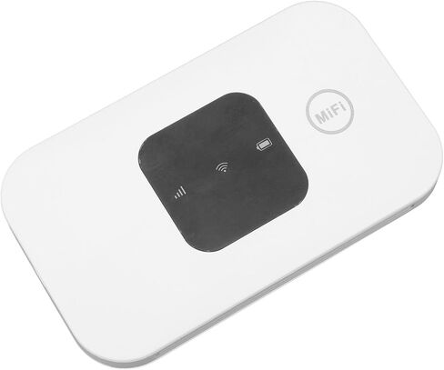 Zunate 4G LTE WiFi Hotspot Router, Portable Mobile Internet Device with 2100mAh Battery for 10 Users, Compatible with Micro SIM Cards for Asia and Africa Regions in Kuwait