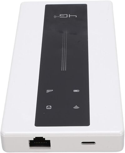 نقطة اتصال واي فاي محمولة من Focket للسفر، جهاز توجيه لاسلكي 4G LTE بسرعة 150 ميجابت في الثانية مع توافق عالمي، بطارية 10000 مللي أمبير في الساعة، منفذ RJ45 WAN LAN للأعمال المنزلية RV Cruise Hotel العام in Kuwait