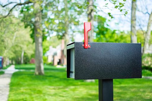 Architectural Mailboxes 5285R-10 Replacement Flag, Red in Saudi Arabia