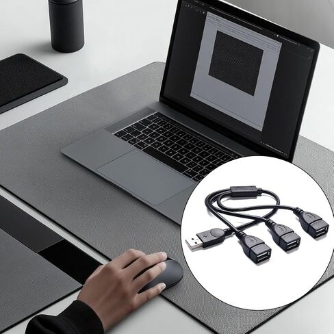 موزع USB 2.0 ذكر إلى ثلاثة أنثى لنقل البيانات والشحن بسرعة 480 ميجابت في الثانية محاور USB للكمبيوتر in Kuwait