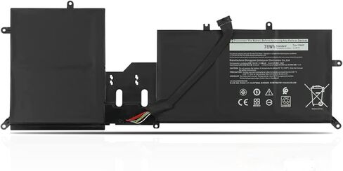بطارية كمبيوتر محمول Hubei Y9M6F 0Y9M6F 8K84V 08K84V P41E001 P87F001 متوافقة مع سلسلة Dell Alienware M15 R2 P87F Alienware M17 R2 P41E (11.4 فولت 76 واط في الساعة) in Kuwait