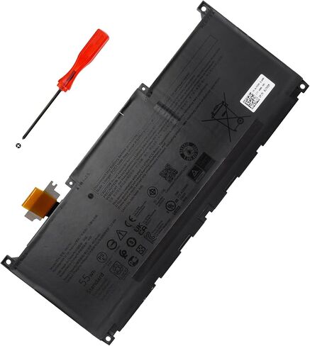 MN79H Laptop Battery for Dell XPS 9320, XPS 13 Plus 9320, XPS 13 9340 9345 Series XPS9320-7585SLV-PUS P51G P151G001 P151G002 2FVJM 02FVJM J7H5M 0J7H5M NXRKW 0NXRKW TR7FC (11.55V 55Wh/4524mAh/3-Cell) in Kuwait