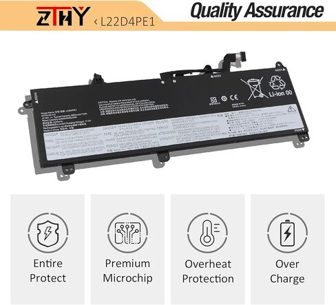 استبدال بطارية الكمبيوتر المحمول L22D4PE1 L22M4PE1 لجهاز Lenovo ThinkBook 16 G6 ABP IRL ThinkBook 16 G7 ARP IML ThinkBook 16 G8 IRL IAL Series 5B11L93201 5B11N47513 SB11L93198 SB11N47451 15.36V 71Wh 4625mAh in Kuwait