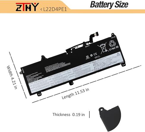 استبدال بطارية الكمبيوتر المحمول L22D4PE1 L22M4PE1 لجهاز Lenovo ThinkBook 16 G6 ABP IRL ThinkBook 16 G7 ARP IML ThinkBook 16 G8 IRL IAL Series 5B11L93201 5B11N47513 SB11L93198 SB11N47451 15.36V 71Wh 4625mAh in Kuwait
