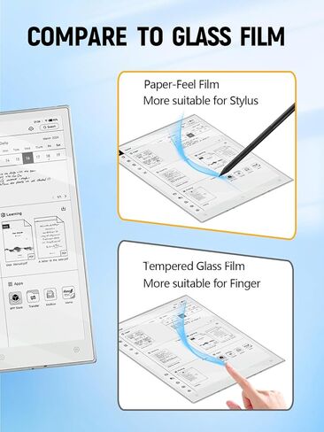 2-Pack Matte Screen Protector for Viwoods AiPaper Tablet 10.65 Inch, Writing Smooth Paper-Feel Film Easy to Install, No Bubble, Anti-Scratch in Kuwait