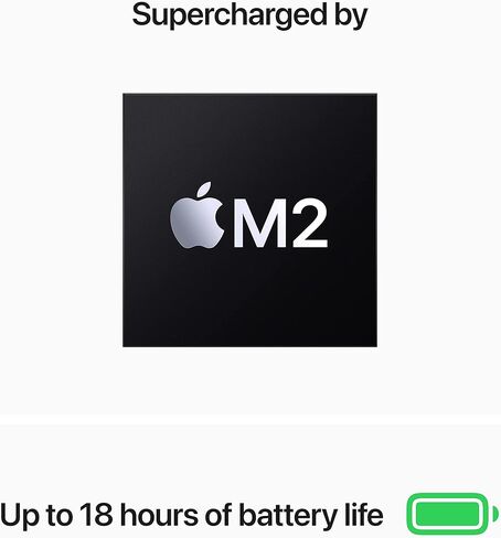Apple 2022 MacBook Air with M2 chip, 8 core CPU, 10 core GPU, 16GB RAM, 512GB SSD Storage - Midnight (Z1610005E) in Kuwait