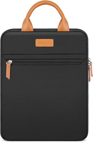 MOSISO 12.9 inch Tablet Sleeve Case for iPad Pro 13 M4&iPad Air 13 M3 M2, iPad Pro 12.9 M2 M1 6/5th with Magic Keyboard&Smart Keyboard Folio, 360 Protective Carrying Tablet Bag with Front Pocket,Black in Kuwait