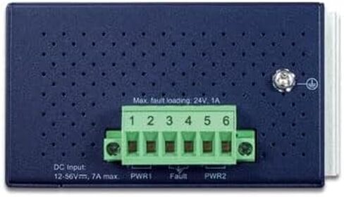 IGS-614HPT Industrial 4-Port 10/100/1000T 802.3at PoE + 1-Port 10/100/1000T + 1-Port 100/1000X SFP Gigabit Ethernet Switch in Kuwait