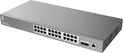 جراند ستريم GWN7803PL برو | 24-Port Gigabit Ethernet Layer 2++ PoE+ Switch in Kuwait
