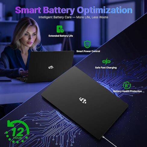 NIMO 17.3 Gaming-Laptop Ryzen 9 8945HS (Beat i9-13900H، حتى 5.2 جيجا هرتز) ذاكرة الوصول العشوائي 16 جيجا بايت، 512 جيجا بايت SSD، Radeon 780M، PD 100W Type-C AI-Enhanced for Copilot VR Ready، لوحة مفاتيح بإضاءة خلفية، بصمة الإصبع in Kuwait