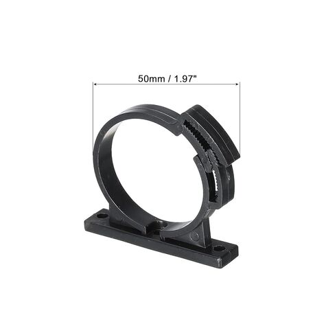 Generic Water Tank Hoop, Water Cooling Reservoirs Acrylic Black Dia 50mm for Cylindrical Computer Liquid Cooling Radiator Pack of 2 in Kuwait
