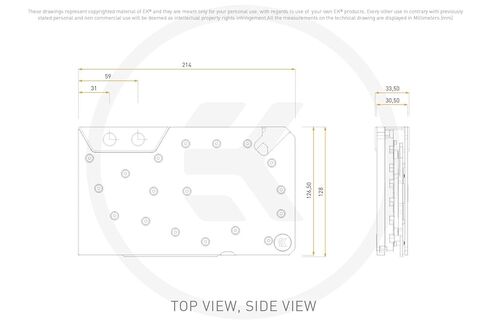 EKWB EK-Quantum Vector 3 FE RTX 5090 GPU Water Block، Plexi in Kuwait