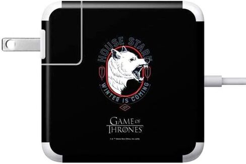 Skinit Decal Other Skin Compatible with 85W Power Adapter (15 and 17 inch MacBook Pro Charger) - Officially Licensed Game of Thrones: House Targaryen Design in Saudi Arabia