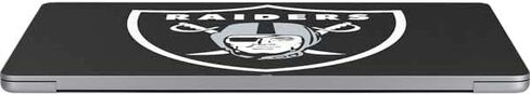 Skinit Decal Laptop Skin Compatible with MacBook Air 13in M4 (2025) - Officially Licensed NFL Las Vegas Raiders Large Logo Design in Saudi Arabia