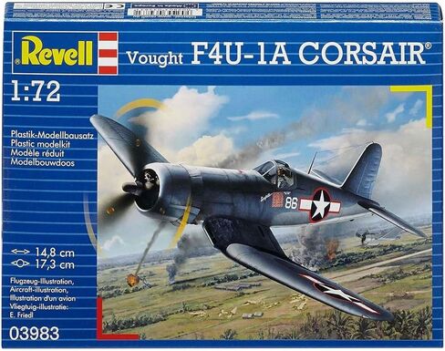 ريفيل ألمانيا فوغت F4U-1A مجموعة نموذج طائرة قرصان in Saudi Arabia