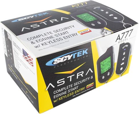 Car Alarm Security System, Keyless Entry 2-Way LCD 2 Door Locks Scytek A777 in Kuwait
