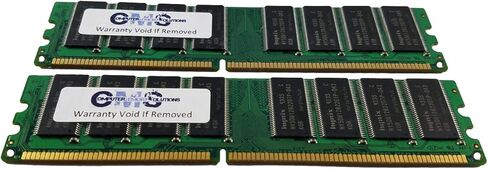 ترقية ذاكرة الوصول العشوائي CMS 2GB (2X1GB) DDR1 2700 333MHZ Non ECC DIMM متوافقة مع سلسلة Ddr1 - A112 من سلسلة Dell® Optiplex Gx270 in Kuwait
