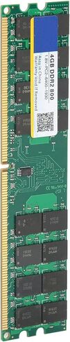 ذاكرة كمبيوتر مكتبي 4 جيجابايت DDR2 800 ميجا هرتز PC2‑6400 1.8 فولت تناسب اللوحة الأم ووحدة المعالجة المركزية in Kuwait