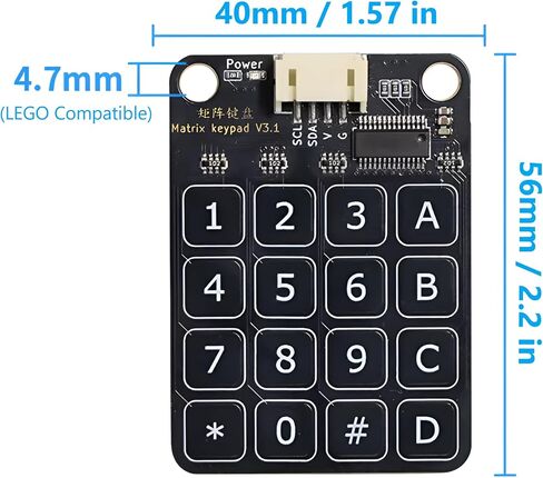 2 وحدة لوحة مفاتيح I2C، مستشعر سعوي، لـ Arduino، ESP32، Raspberry Pi in Kuwait
