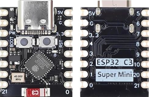 ESP32 ESP32-C3 Development Board Mini ESP32 C3 Circuit Boards Supports WiFi Bluetooth Compatible with Arduino (2PCS) in Kuwait