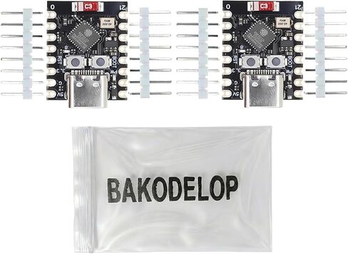 ESP32 ESP32-C3 Development Board Mini ESP32 C3 Circuit Boards Supports WiFi Bluetooth Compatible with Arduino (2PCS) in Kuwait